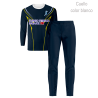 Conjunto petanca camiseta manga larga y pantalón largo personalizado 100% fullprint