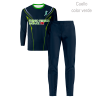 Conjunto petanca camiseta manga larga y pantalón largo personalizado 100% fullprint