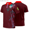 Polo petanca personalizado 100% fullprint