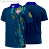 Polo petanca personalizado 100% fullprint