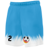 Pantalón fútbol de mujer sublimado Bits Fire