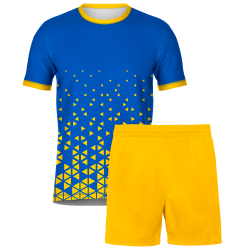 Conjunto fútbol sublimado Triángulos