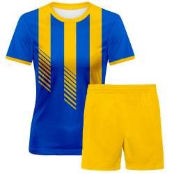 Conjunto fútbol de mujer sublimado Mil Rayas