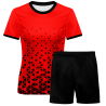 Conjunto fútbol de mujer sublimado Triángulos