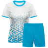 Conjunto fútbol de mujer sublimado Triángulos