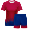 Conjunto fútbol de mujer sublimado Bits Fire