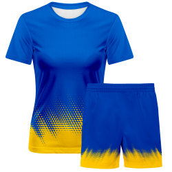 Conjunto fútbol de mujer sublimado Bits Fire