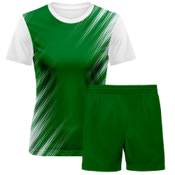 Conjunto fútbol de mujer sublimado Zig Zag