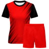Conjunto fútbol de mujer sublimado Zig Zag