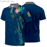 Polo petanca personalizado 100% fullprint
