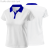 Polo de mujer petanca personalizado 100% fullprint