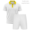 Conjunto petanca polo y pantalón corto personalizado 100% fullprint