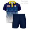 Conjunto petanca polo y pantalón corto personalizado 100% fullprint