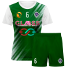 Conjunto fútbol de mujer sublimado Zig Zag