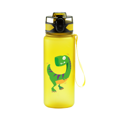 Botella infantil amarilla con dinosaurio Stamina MARLEN