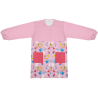 Bata con Canesú Rosa personalizada