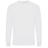 Sudadera tallas grandes cuello redondo de algodón orgánico Iqoniq ZION blanca