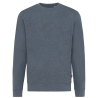 Sudadera cuello redondo de algodón reciclado Iqoniq DENALI