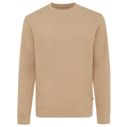 Sudadera tallas grandes cuello redondo de algodón reciclado Iqoniq DENALI