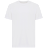 Camiseta de algodón reciclado Iqoniq KAKADU blanca
