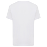 Camiseta tallas grandes de algodón reciclado Iqoniq KAKADU blanca