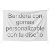 Bandera personalizable 145x100 cm con gomas