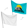 Bandera personalizable 100x120 cm para mástil