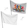 Bandera personalizable 145x100 cm para mástil