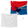 Bandera personalizable 100x120 cm con velcro