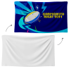 Bandera personalizable 70x120 cm con velcro