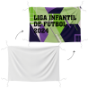 Bandera personalizable 50x75 cm con tiras