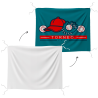 Bandera personalizable 115x150 cm con tiras