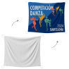 Bandera personalizable 100x120 cm con gomas