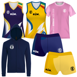 Pack obligatori femení Club Volei Barberà