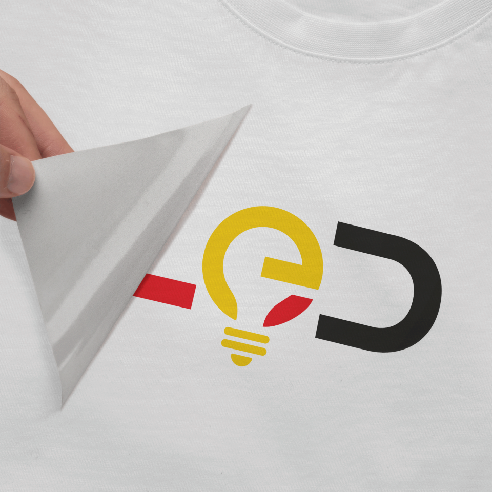 DTF Eco impreso a todo color termoadhesivo por metros para algodón, poliéster y sus mezclas "con la forma de su diseño"