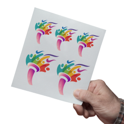 DTF Eco Impreso Todo Color Diferentes Tamaños