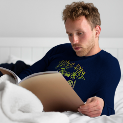 Camiseta de pijama manga larga personalizada