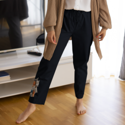 Pantalón recto pijama de mujer personalizado