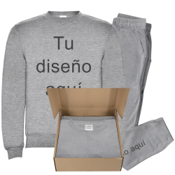 Conjunto pijama sudadera de mujer personalizado