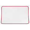 Manta polar 100x150 cm con ribete personalizada