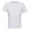 Camiseta corta de mujer Sol's LILIA blanca