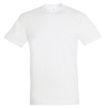 Camiseta tallas grandes Sol's TITAN blanca