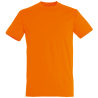 Camiseta para eventos impresa 1 tinta/posición