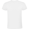 Camiseta blanca para eventos impresa 1 tinta/posición