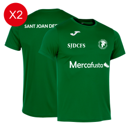 Pack dues samarretes verdes Record