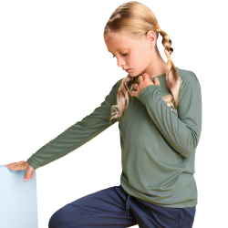 Camiseta técnica manga larga infantil Roly ESTORIL