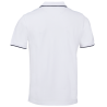Polo bicolor Sol's PALERMO blanco