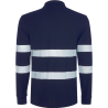 Polo alta visibilidad de manga larga tallas grandes Roly FORAN L/S