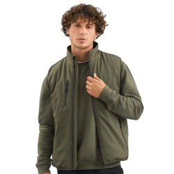 Chaleco softshell Sol's FALCON PADDED BW