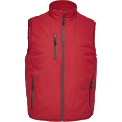 Chaleco softshell tallas grandes Sol's FALCON PADDED BW